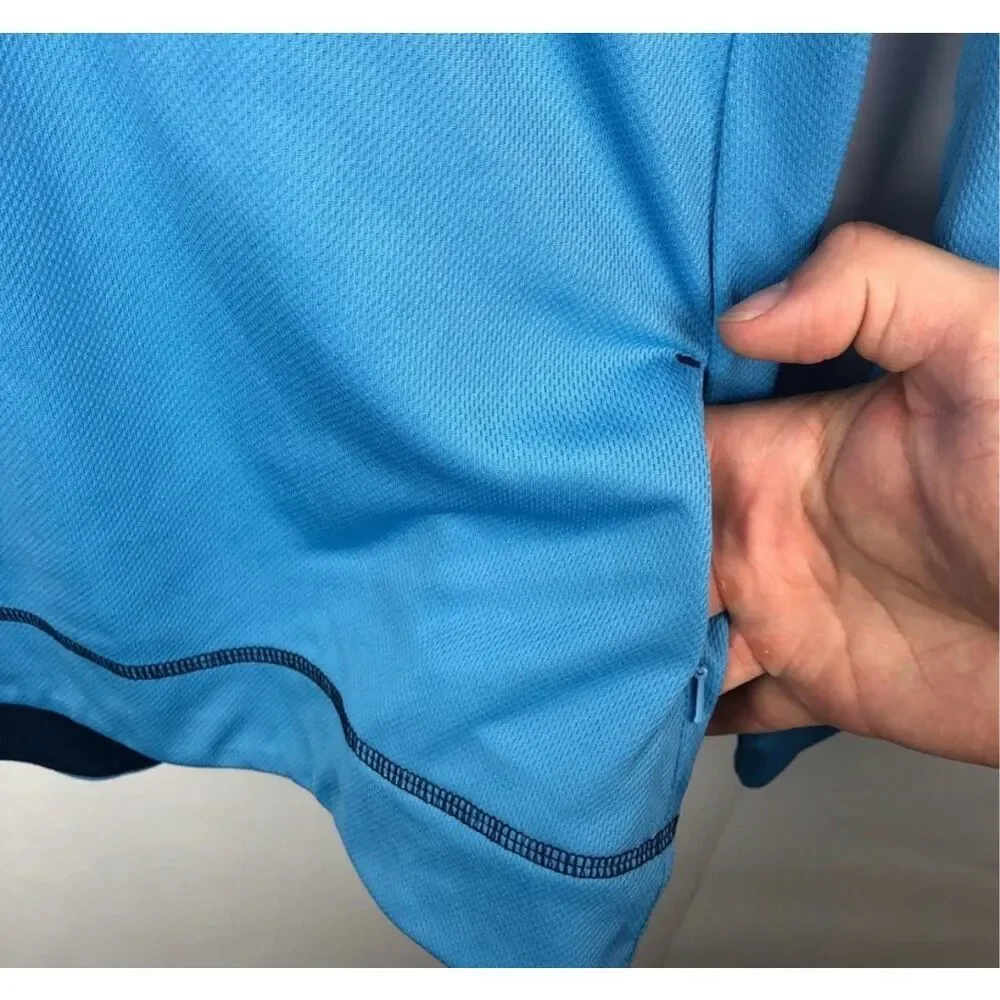 Alo Yoga Health Kick hoodie size medium blue new with tags - Picture 3 of 5